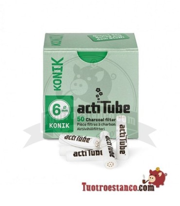 Actitube KONIK filterbehuizing van 6 mm 50 ud - 10 dozen