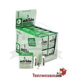 KONIK Actitube 6mm filterbehuizing van 10 delen - 20 dozen