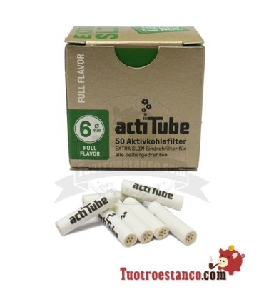 Estuche Actitube 6mm 50 unidades