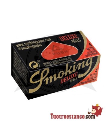 Smoking Deluxe Papier 4 Meter Rolle - 24 Rollen