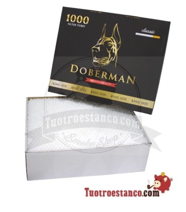 Tubi doberman King Size 1000 tubi - 10 scatole (cassetto)