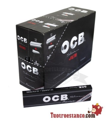 OCB Premium King Size Case + Tips - 32 boekjes