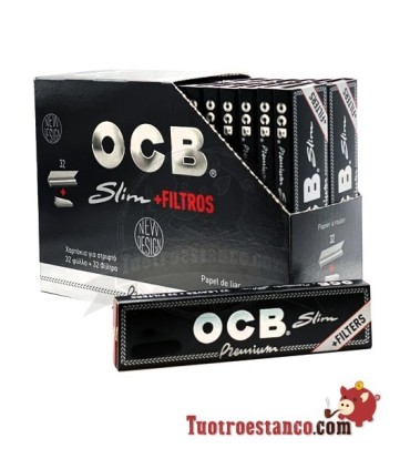 OCB Premium King Size Case + Tips - 32 boekjes