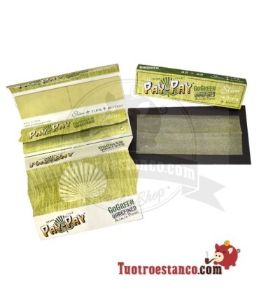 Papel Pay-pay ALFALFA King Size + Tips + Bandeja