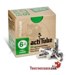 Filtri carbone actitube filtri EXTRA SLIM Full Flavor 50