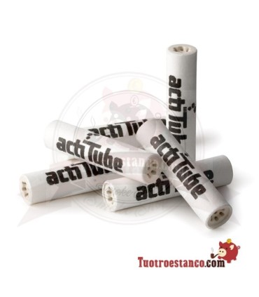 Filtros de carbono actitube filtros EXTRA SLIM Full Flavor 50