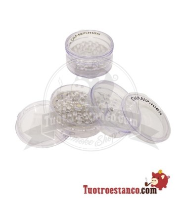 Champ da 60 mm macinacaffè in plastica a 4 parti