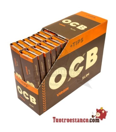 OCB Virgin King Size Paper + Conseils - 32 brochures