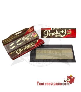 Papel Smoking Marrón King Size + Tips
