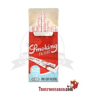 Voorgesneden 5,7 mm Rookfilters - 20 dozen van 120 filters