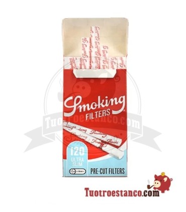 Vorgeschnittene 5,7 mm Smoking Filter - 20 Schachteln mit 120 Filtern