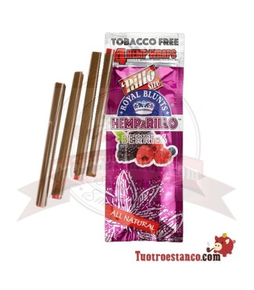 copy of Papel Royal Blunt de Cañamo sabor Frutas del Bosque - 4u