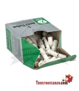 Filtros de Carbón Actitube Slim de 7 mm 50 filtros