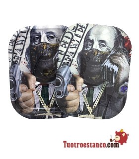 Metalen bak + deksel cm dollar