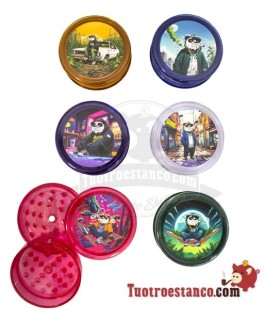 Plastic molen kleuren Gangsta PANDA