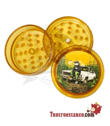 Grinder plástico Panda 3 partes