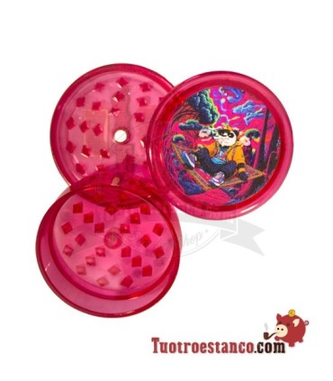 Grinder plástico Panda 3 partes