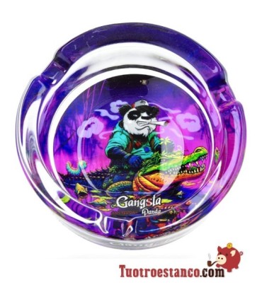 Cenicero Cristal Gangsta PANDA 1