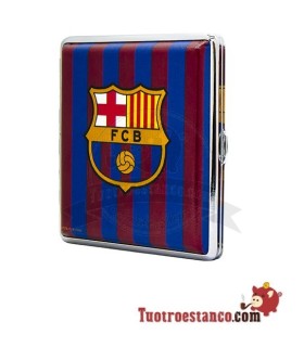 Zigarettenetui Metall-FC Barcelona