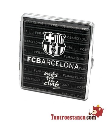 FC Barcelona Metalen Sigarettenhoes