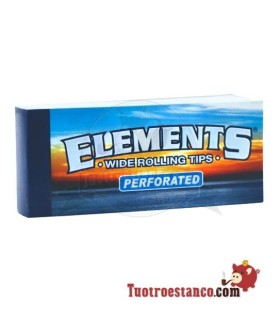Estuche de filtros de cartón Elements Anchos - 50 tips