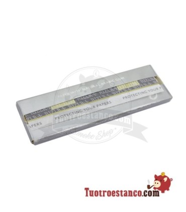 5 x libretti d'argento RIZLA 70mm "piegati"