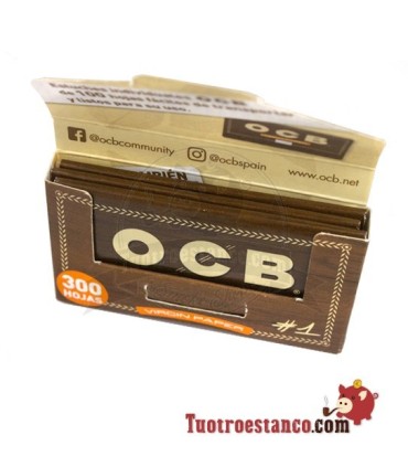 Papel OCB Virgin 300 corto de 70mm
