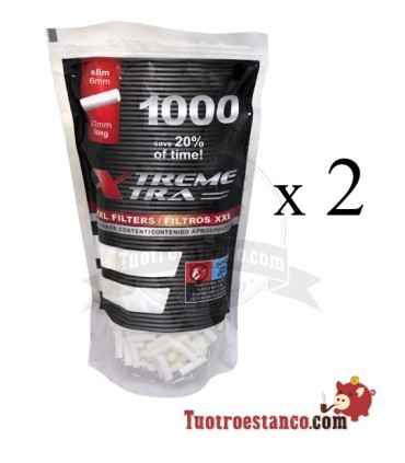 2 x Filters X-treme 1000
