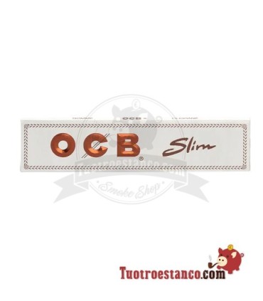 110 mm King Size Slim Wit OCB-papier