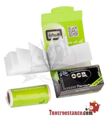 Papel OCB Premium Rollo + Filtros de Cartón