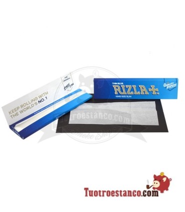 Estuche de Papel Rizla Azul king size slim - 50 libritos