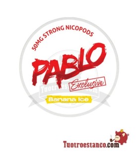 Pablo Exclusieve Banana IJs Nicotine Sachet