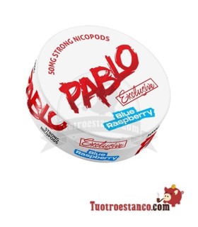 Pablo Exclusieve Blauwe Frambozen Nicotinezakje