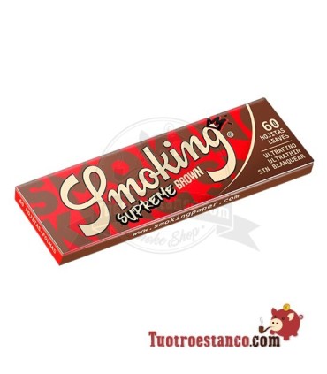 Supreme Brown Rookpapier 70 mm - 50 boekjes