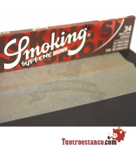 Smoking Supreme Brown kingsize papier