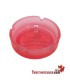 Grote gekleurde glazen asbak 10,9 cm