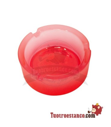 Cenicero de Cristal colores pequeño 8,4 cm