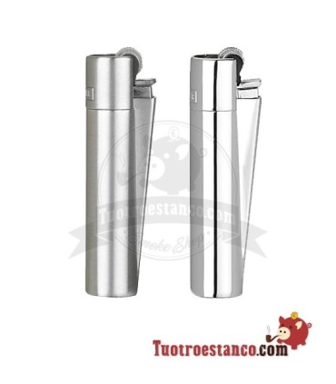 Zilveren metalen tondeuse + metalen kast