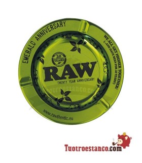 Metal Emerald RAW Aschenbecher