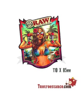 Raw Bazil Girl Sticker