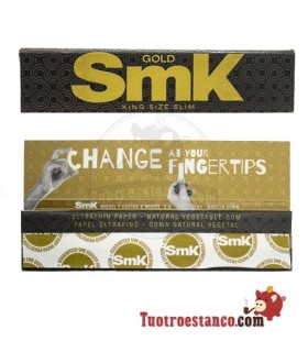 SMK king size slanke GOUDEN Papieren Doos