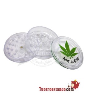 Grinder Plástico Amsterdam Hoja