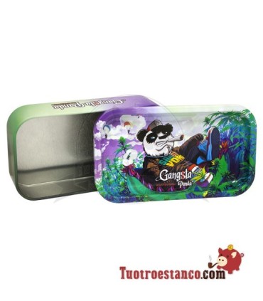 Caja Bandeja Gangsta Panda Verde