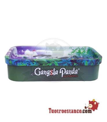 Caja Bandeja Gangsta Panda Verde