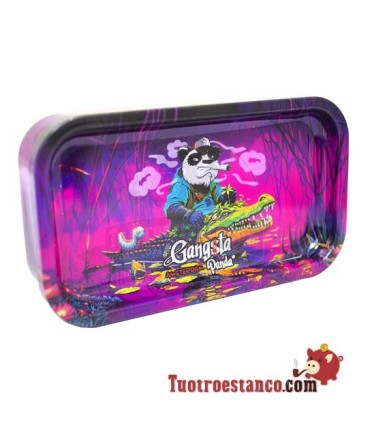 Caja Bandeja Gangsta Panda Morado