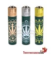 Ganjala Green Metallic Clipper + metalen behuizing