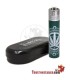 Clipper Metálico Ganjala Verde + estuche metálico