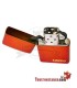 Zippo Metálico Vermelho