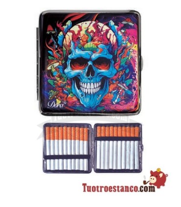 Pitillera Skull colors