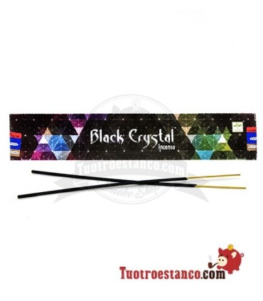 Satya wierook Zwarte Kristal aroma 15 gram